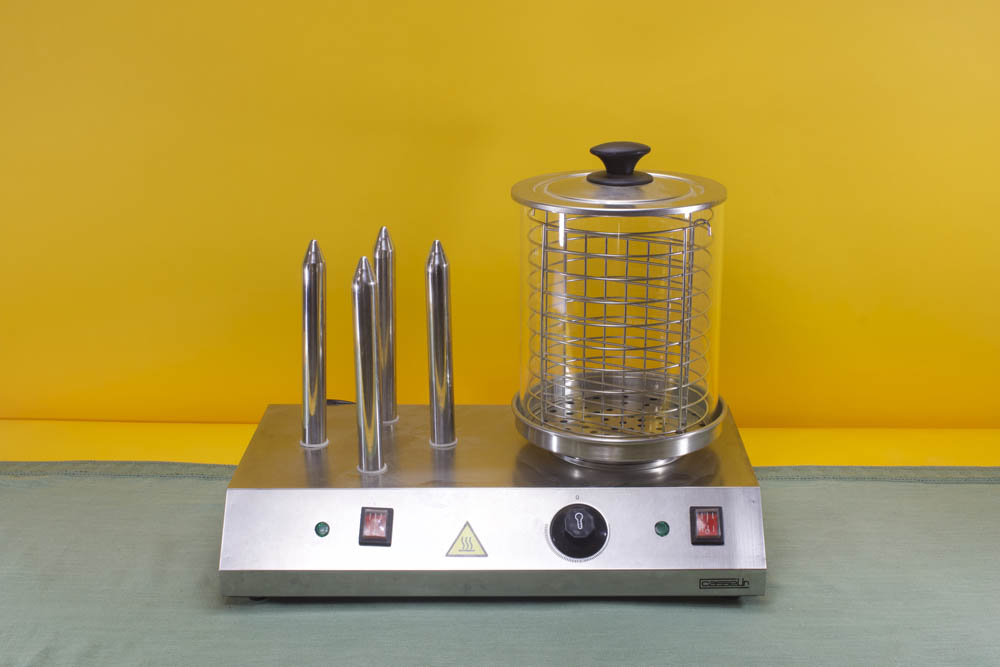 Machine à hot dog 4 plots