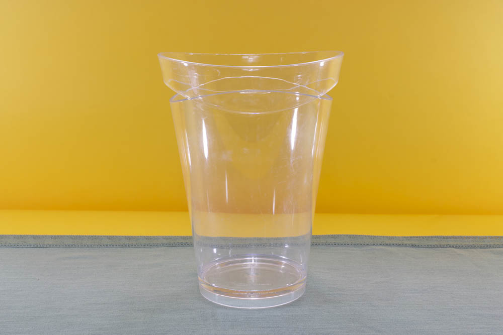 Seau à champagne acrylique transparent 3L